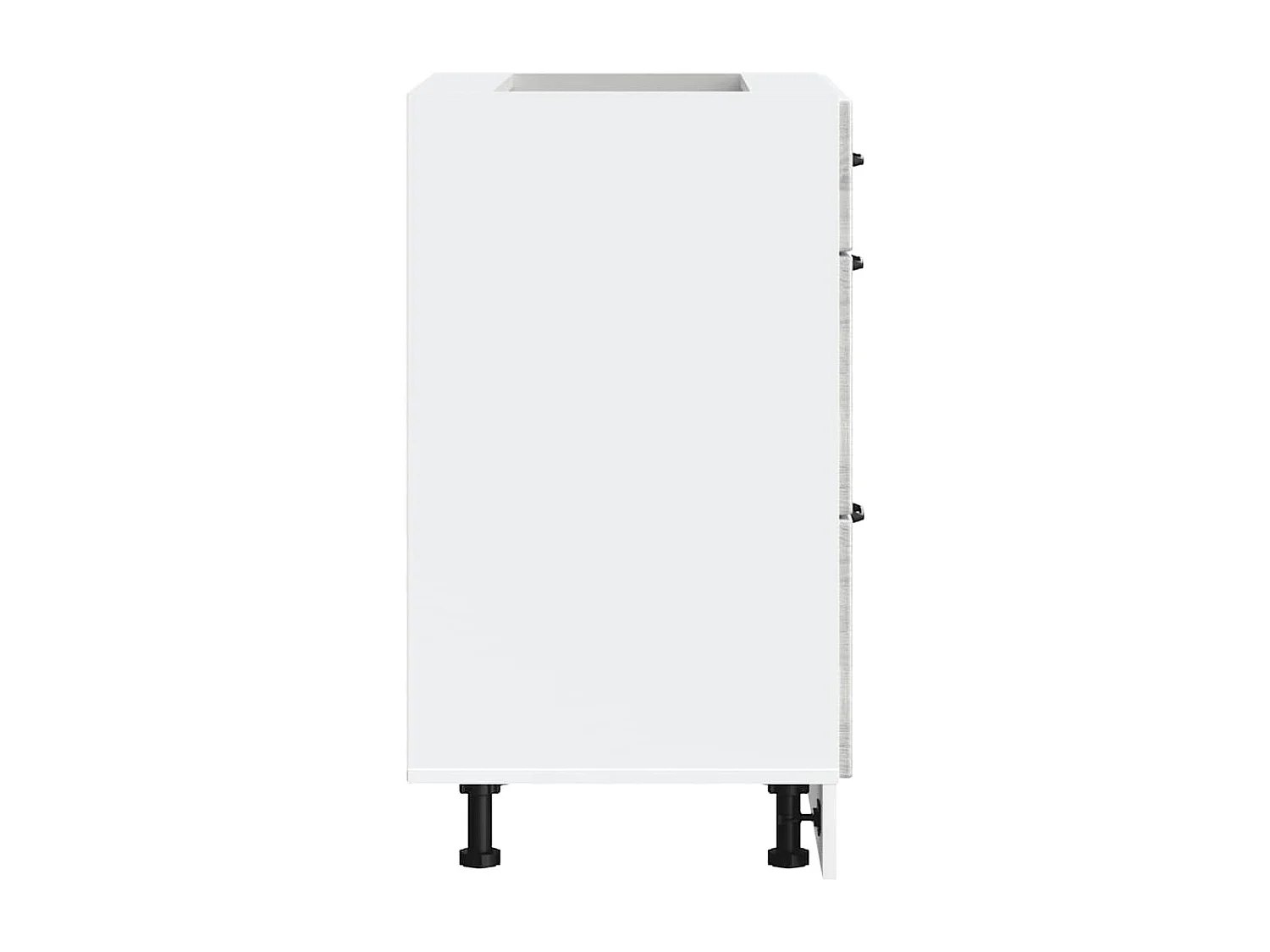 Onderkast Kalmar bewerkt hout grijs sonoma eiken