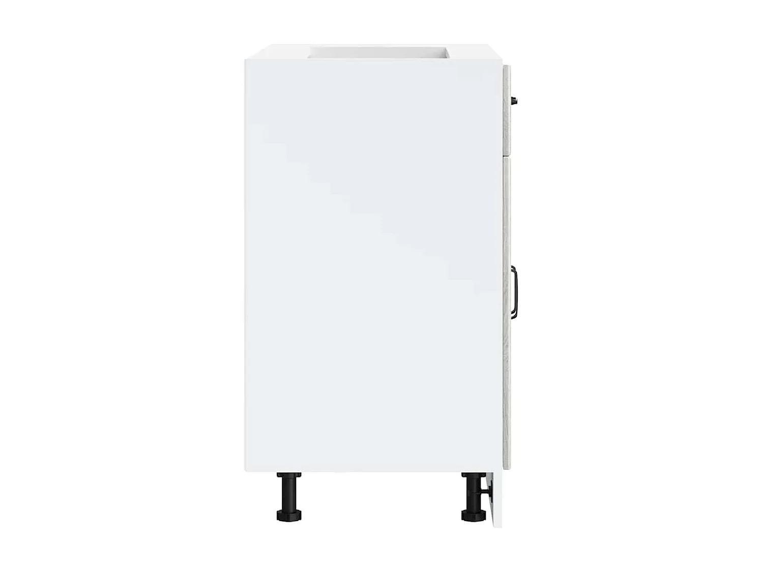 Armoire de cuisine Lucca sonoma gris bois ingénierie