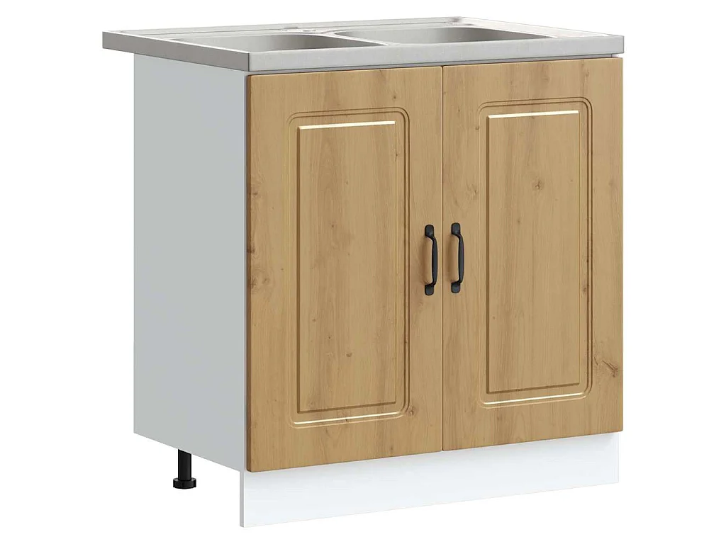 Mueble de Cocina Kalmar Roble artisan 80 x 46 x 81,5 cm