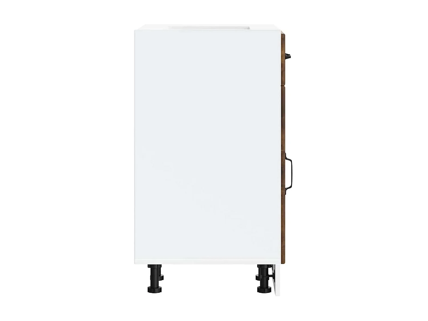 Base da Cucina Lucca Rovere Fumo in Legno Multistrato