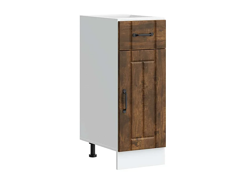 Mueble bajo de cocina Lucca roble ahumado