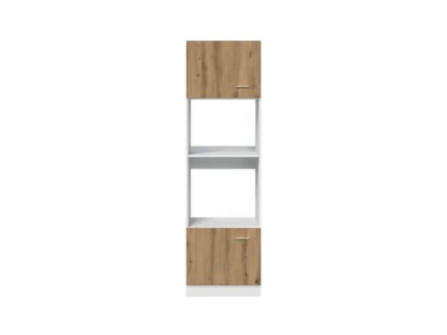 Mikrowellenschrank Lyon Artisan-Eiche 60x57x207 cm Holzwerkstoff