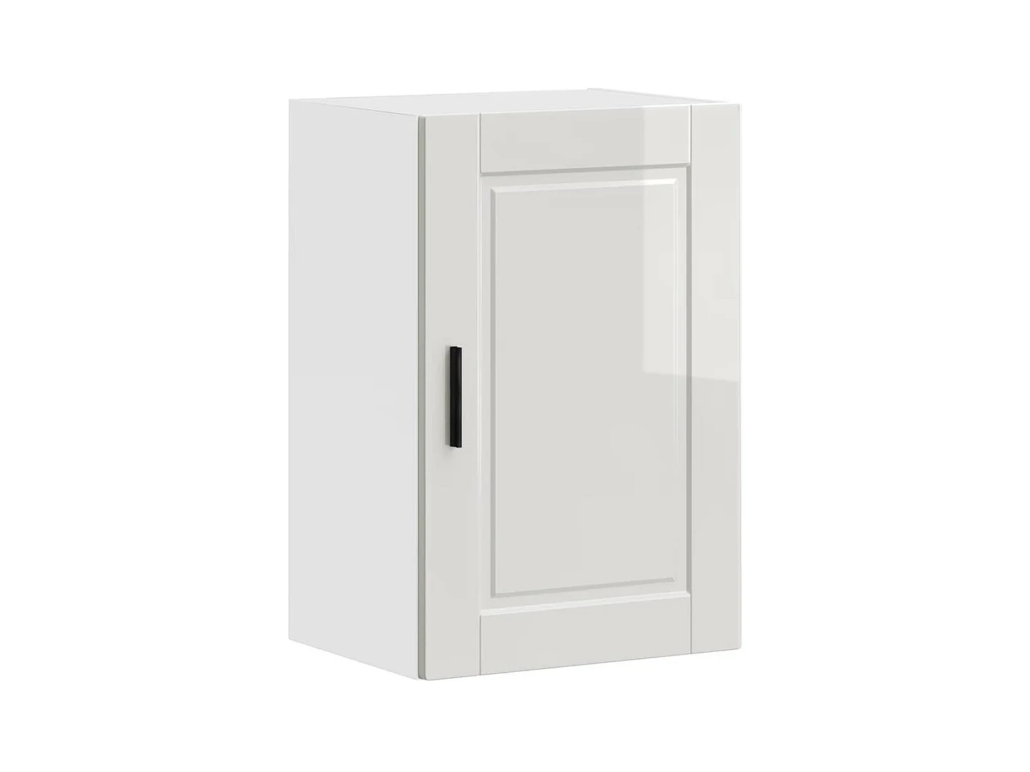 Küchen-Hängeschrank Porto Hochglanz-Weiß Holzwerkstoff