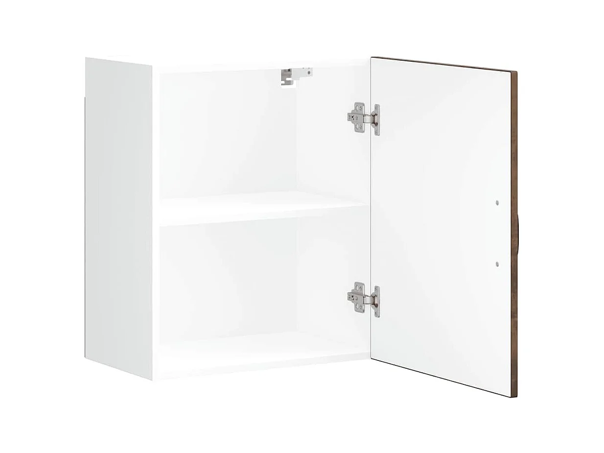 Armoire murale de cuisine Lucca chêne fumé bois ingénierie