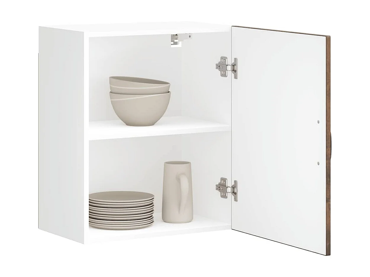 Armoire murale de cuisine Lucca chêne fumé bois ingénierie