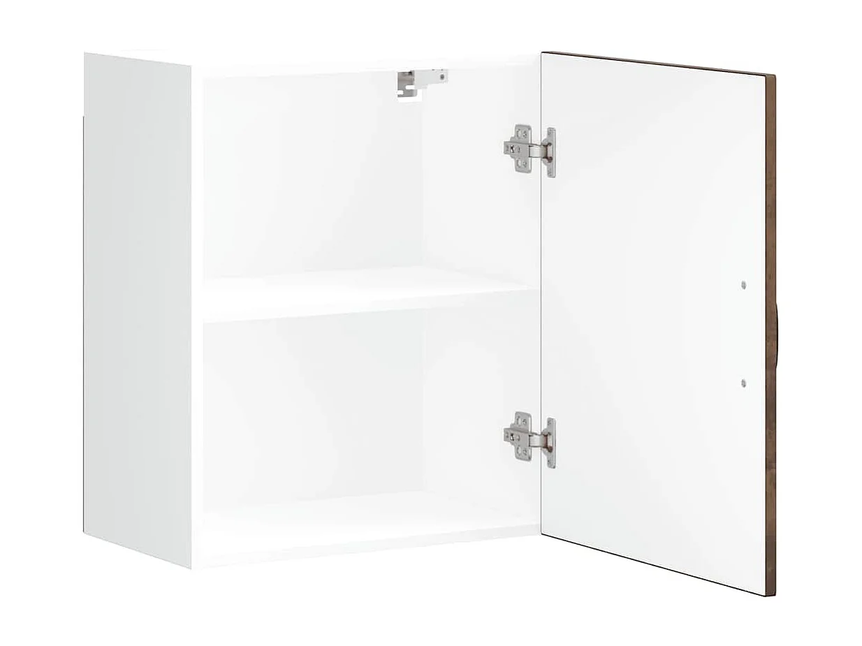 Armoire murale de cuisine Lucca chêne fumé bois ingénierie