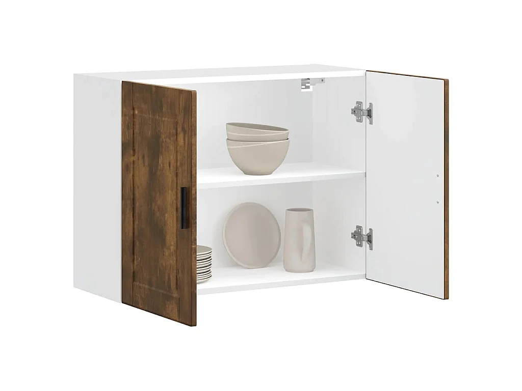 Pensile da Cucina Porto Rovere Fumo in Legno Multistrato