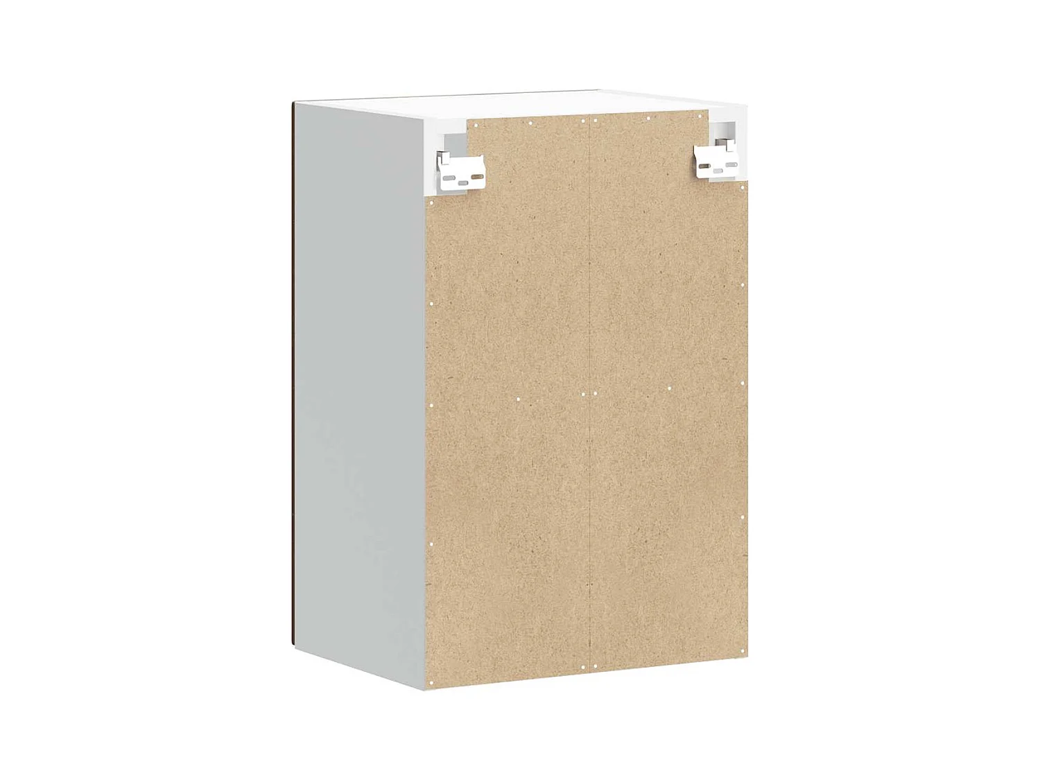 Armario de pared para cocina puerta cristal Lucca roble ahumado