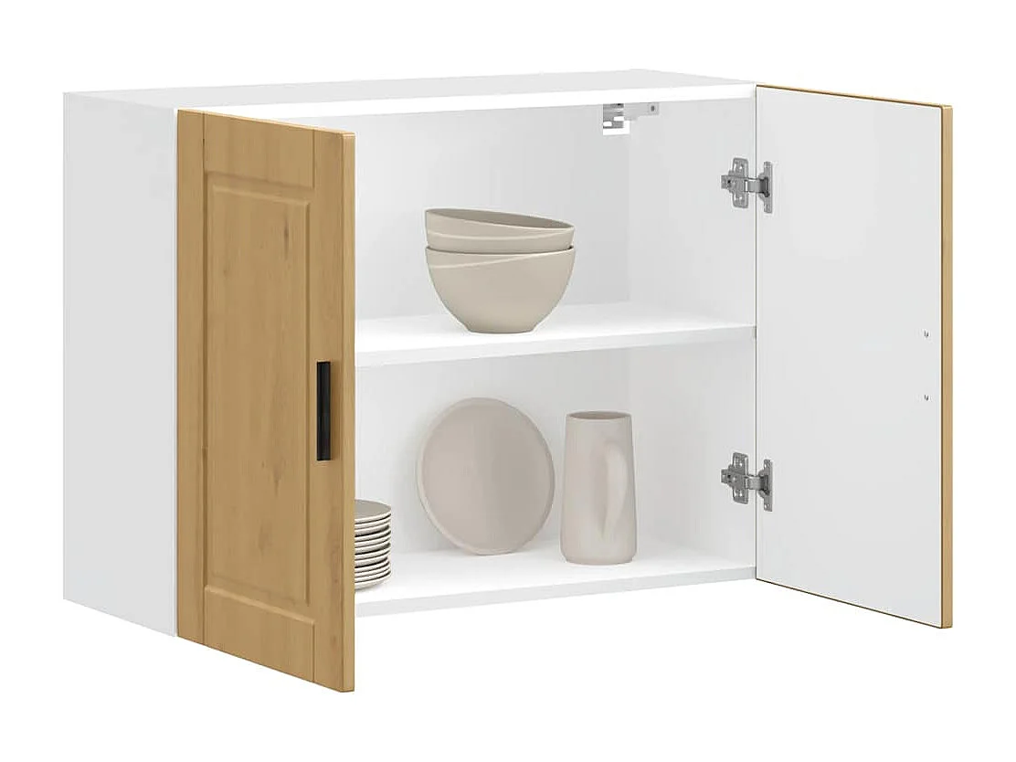 Küchen-Hängeschrank Porto Artisan-Eiche Holzwerkstoff