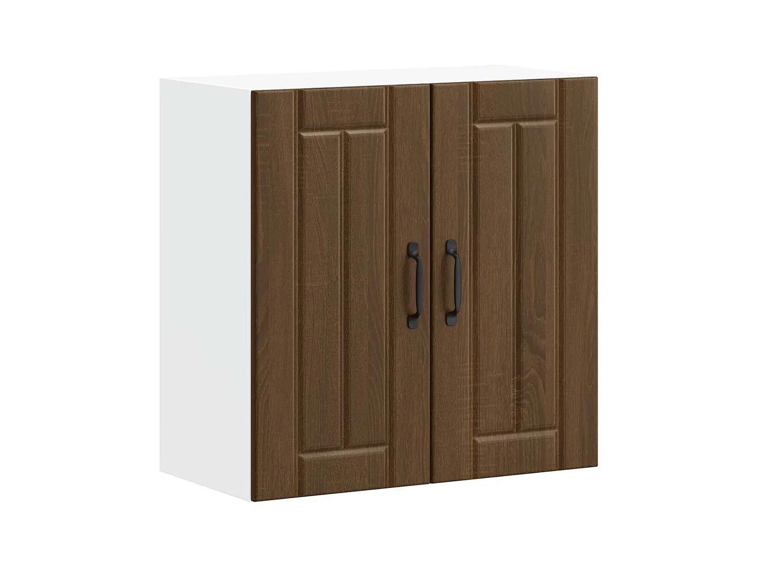 Armoire murale de cuisine Lucca chêne marron bois ingénierie