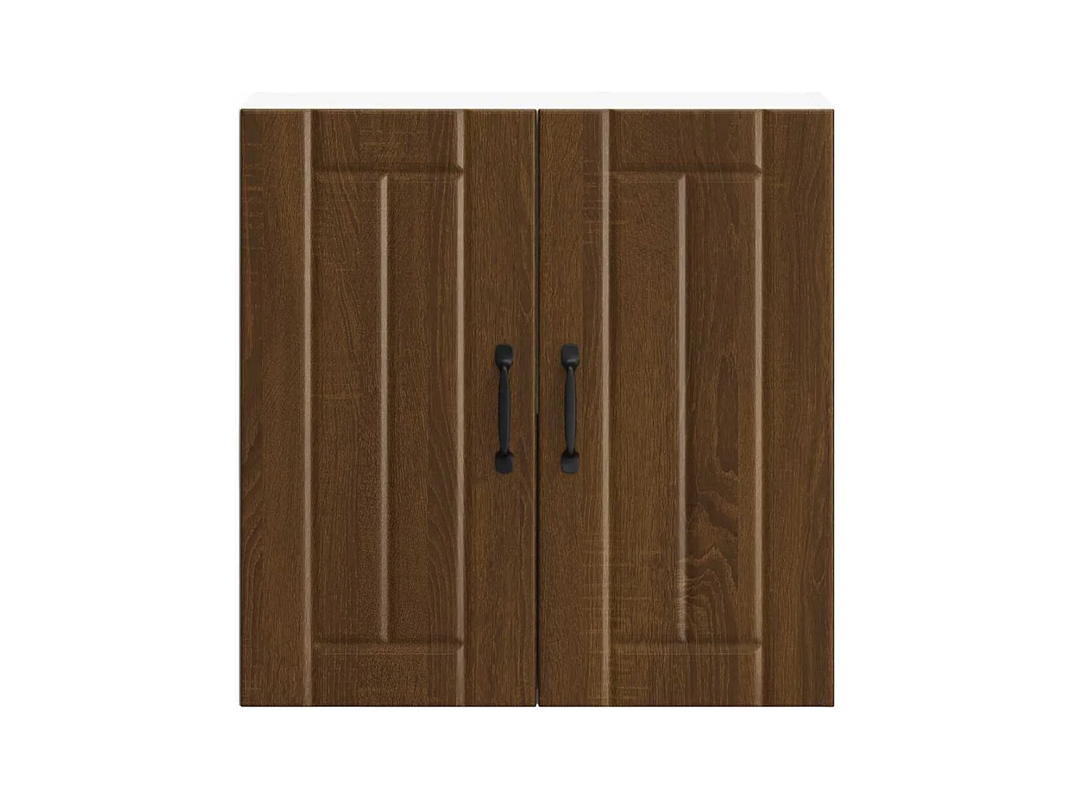 Armoire murale de cuisine Lucca chêne marron bois ingénierie