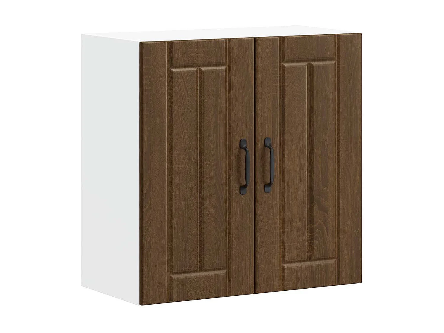 Armoire murale de cuisine Lucca chêne marron bois ingénierie