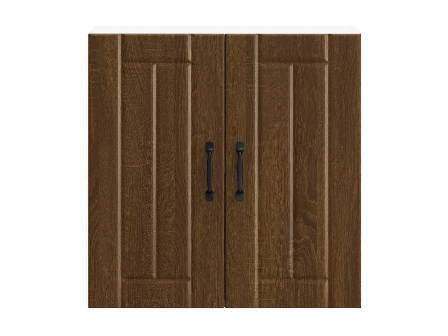 Armoire murale de cuisine Lucca chêne marron bois ingénierie