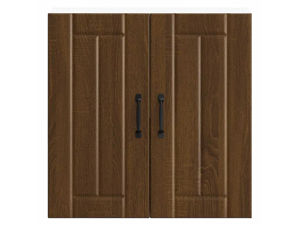 Armoire murale de cuisine Lucca chêne marron bois ingénierie