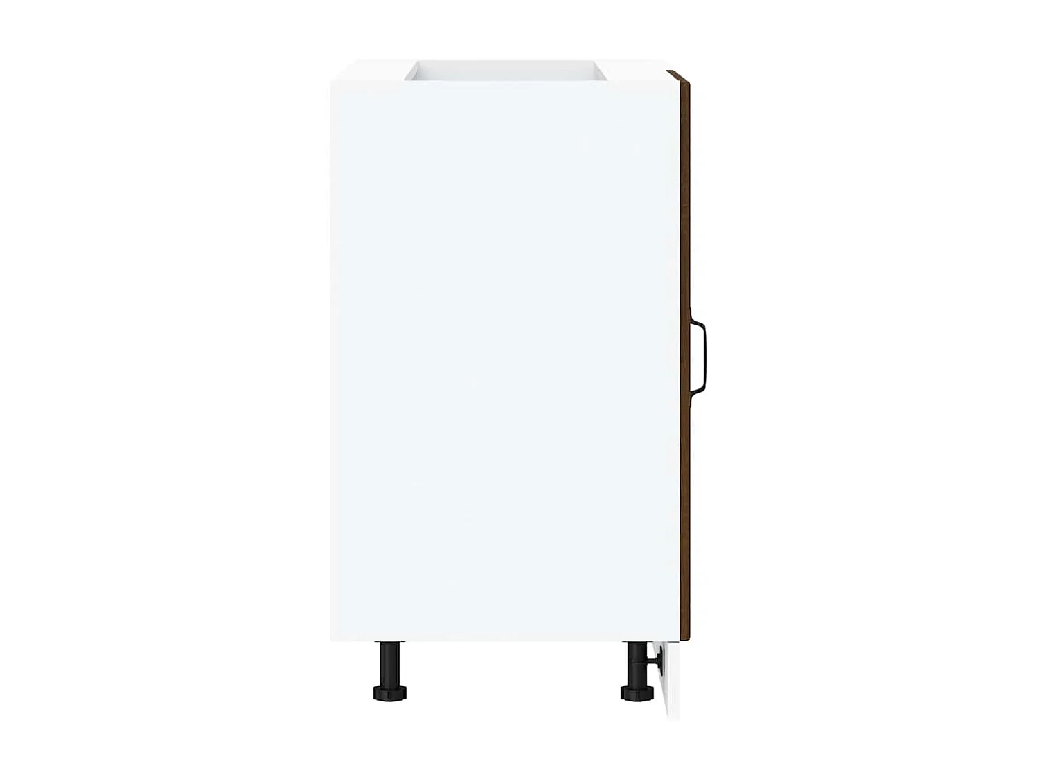 Mobile base da cucina Lucca Rovere Marrone in Legno Multistrato