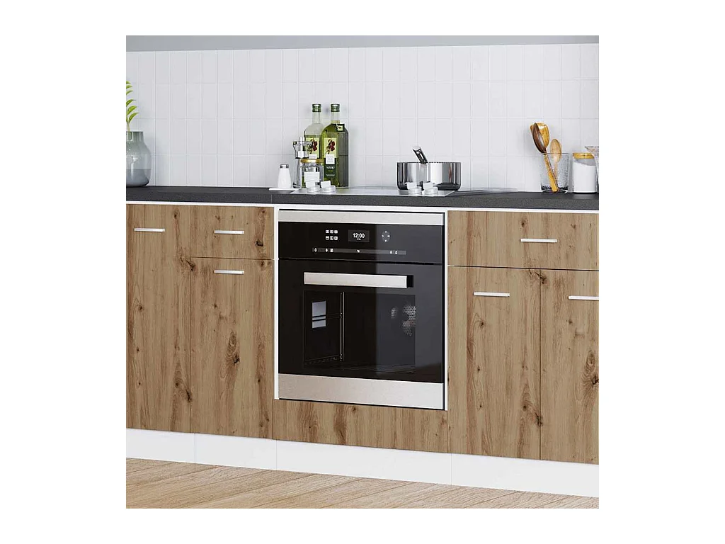 Backofenschrank Riga Artisan-Eiche 60 x 46 x 81,5 cm