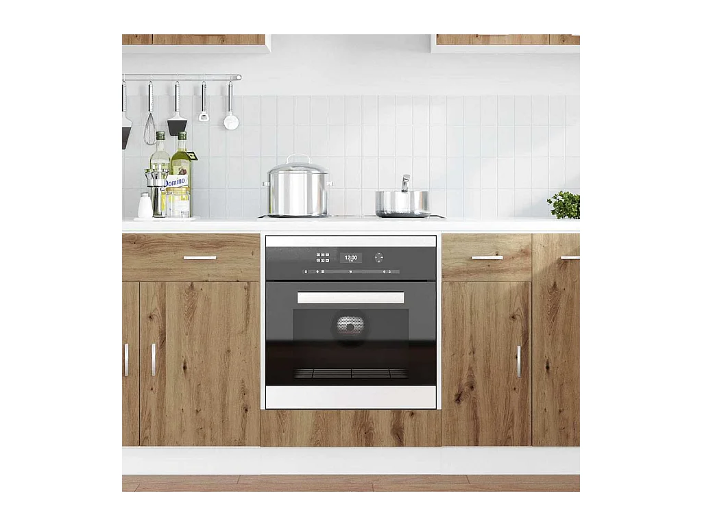 Backofenschrank Riga Artisan-Eiche 60 x 46 x 81,5 cm