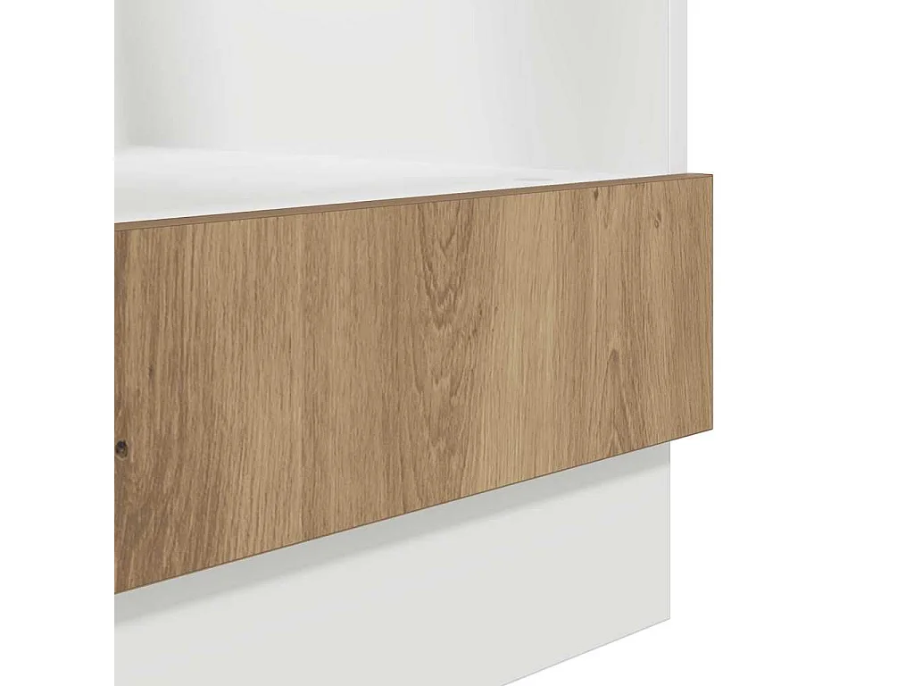 Armoire suspendue Riga Chêne artisanal 60 x 46 x 81,5 cm