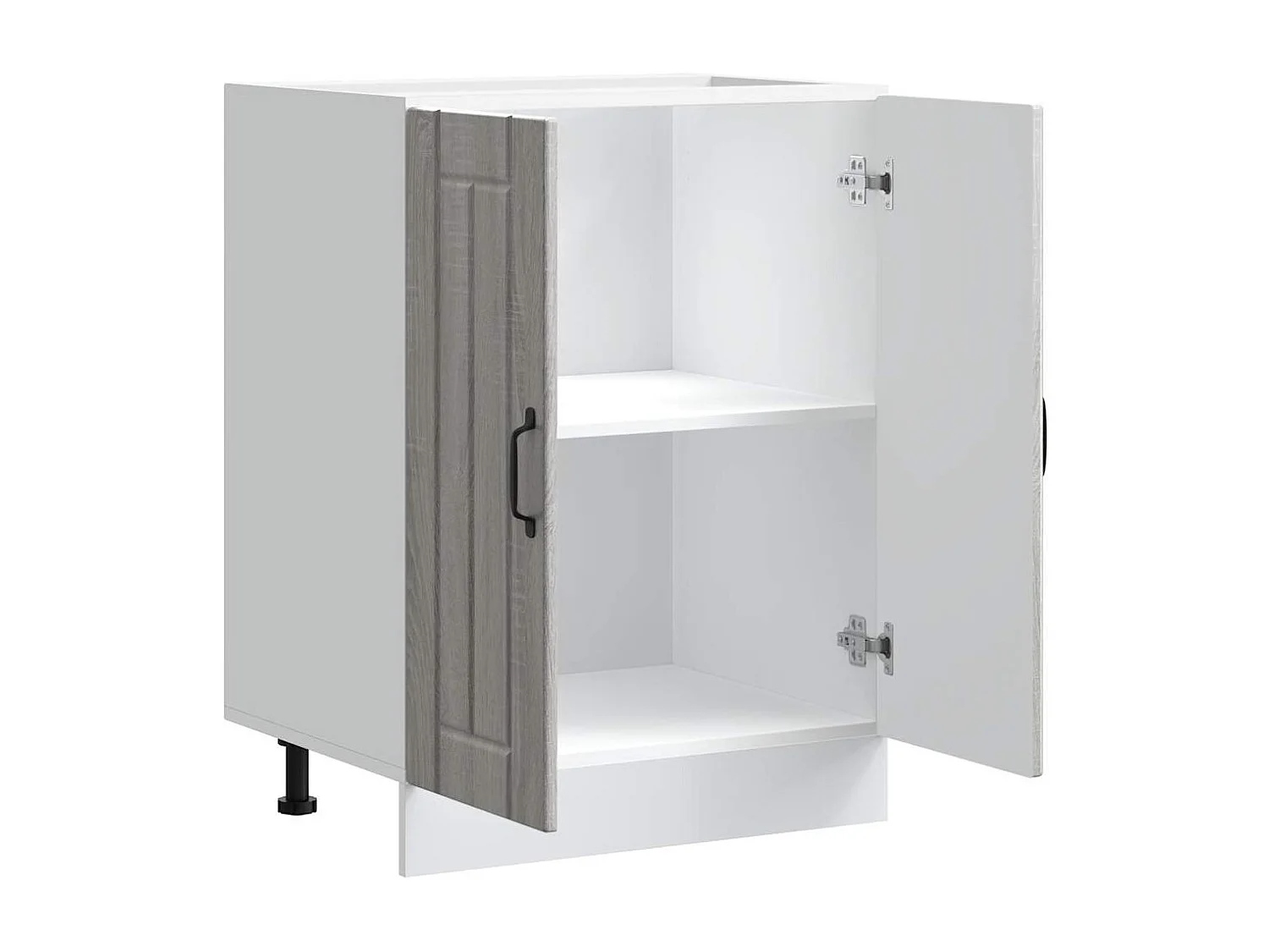 Armário baixo lavatório Lucca deriv. madeira cinzento sonoma