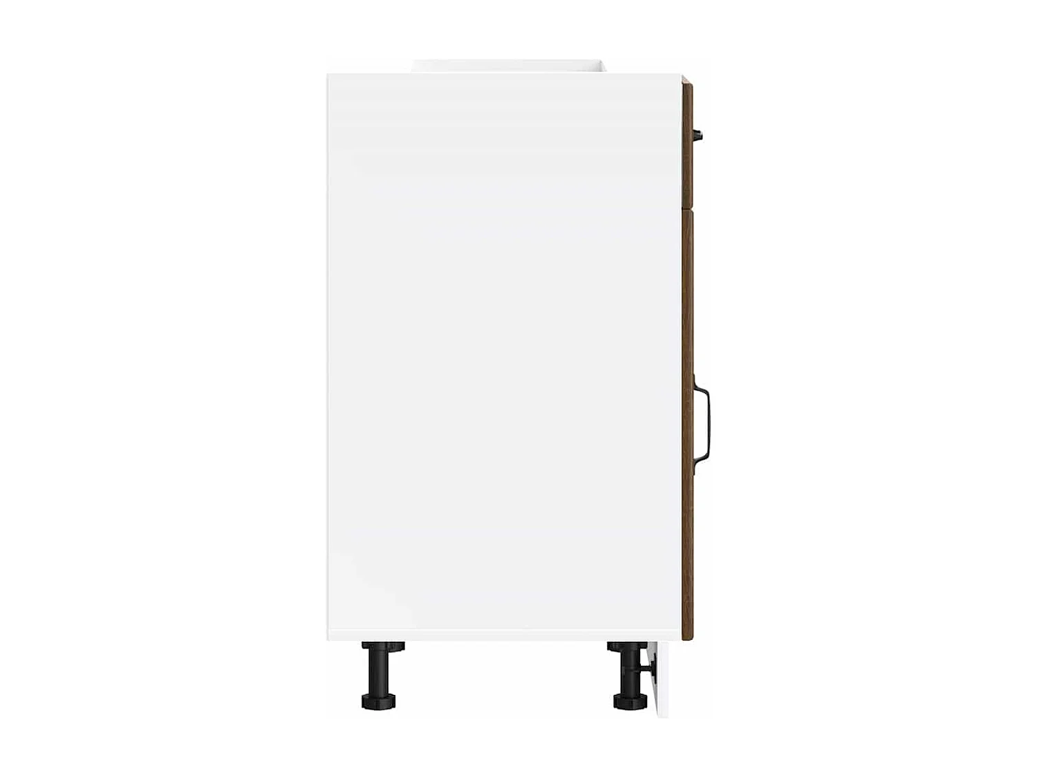 Armoire de cuisine Lucca chêne marron bois ingénierie