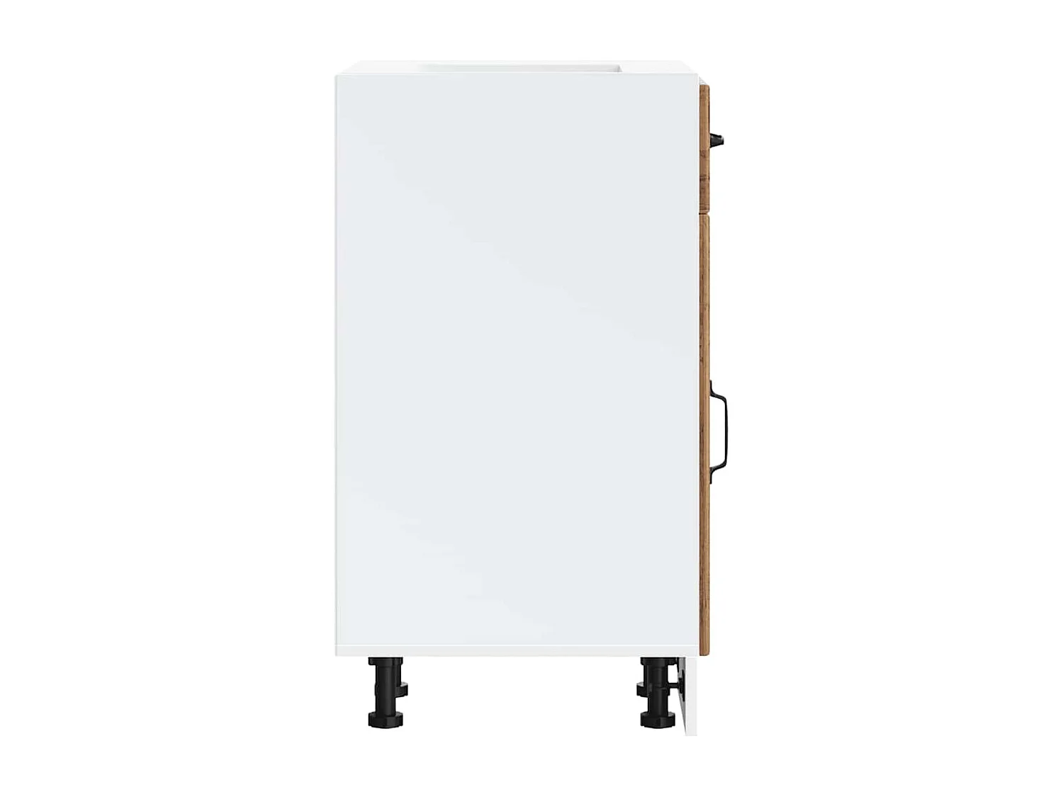 Onderkast Lucca bewerkt hout oud houtkleurig