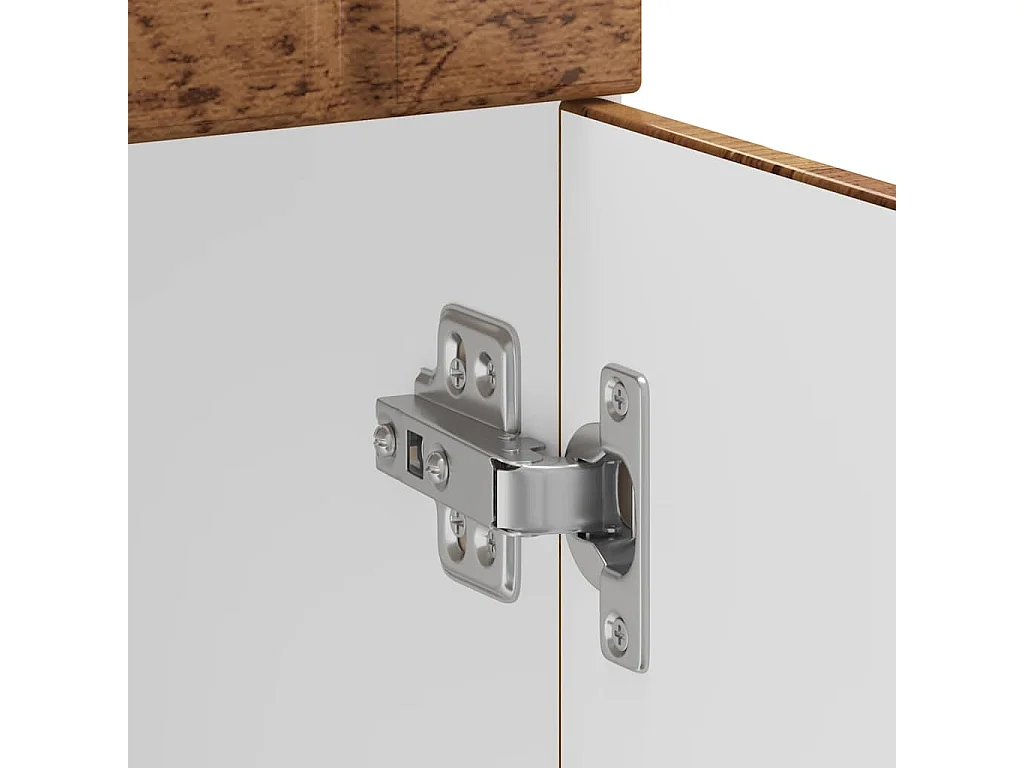 Onderkast Lucca bewerkt hout oud houtkleurig