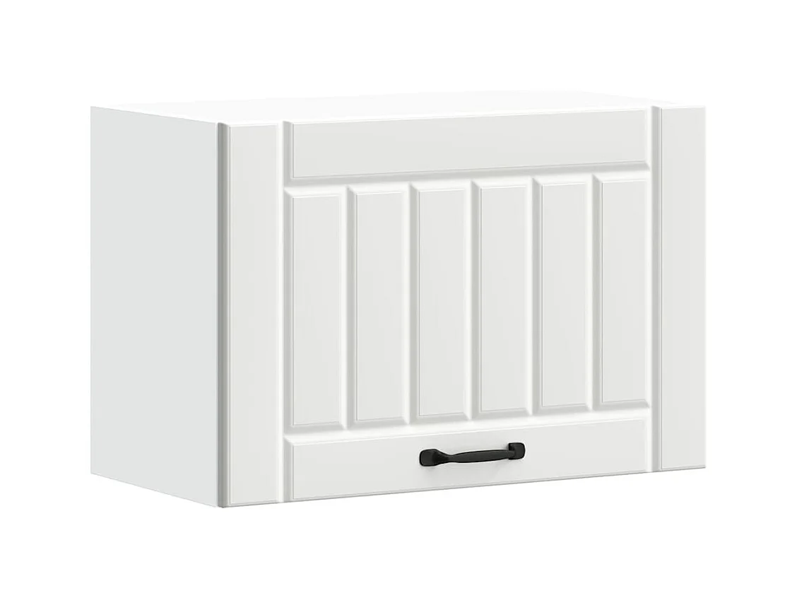 Keukenwandkast Lucca bewerkt hout wit