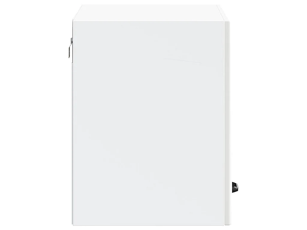 Armoire murale de cuisine Lucca blanc bois d'ingénierie