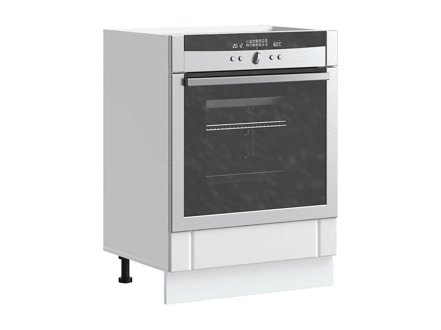 Herdumbauschrank Lucca Weiß Holzwerkstoff