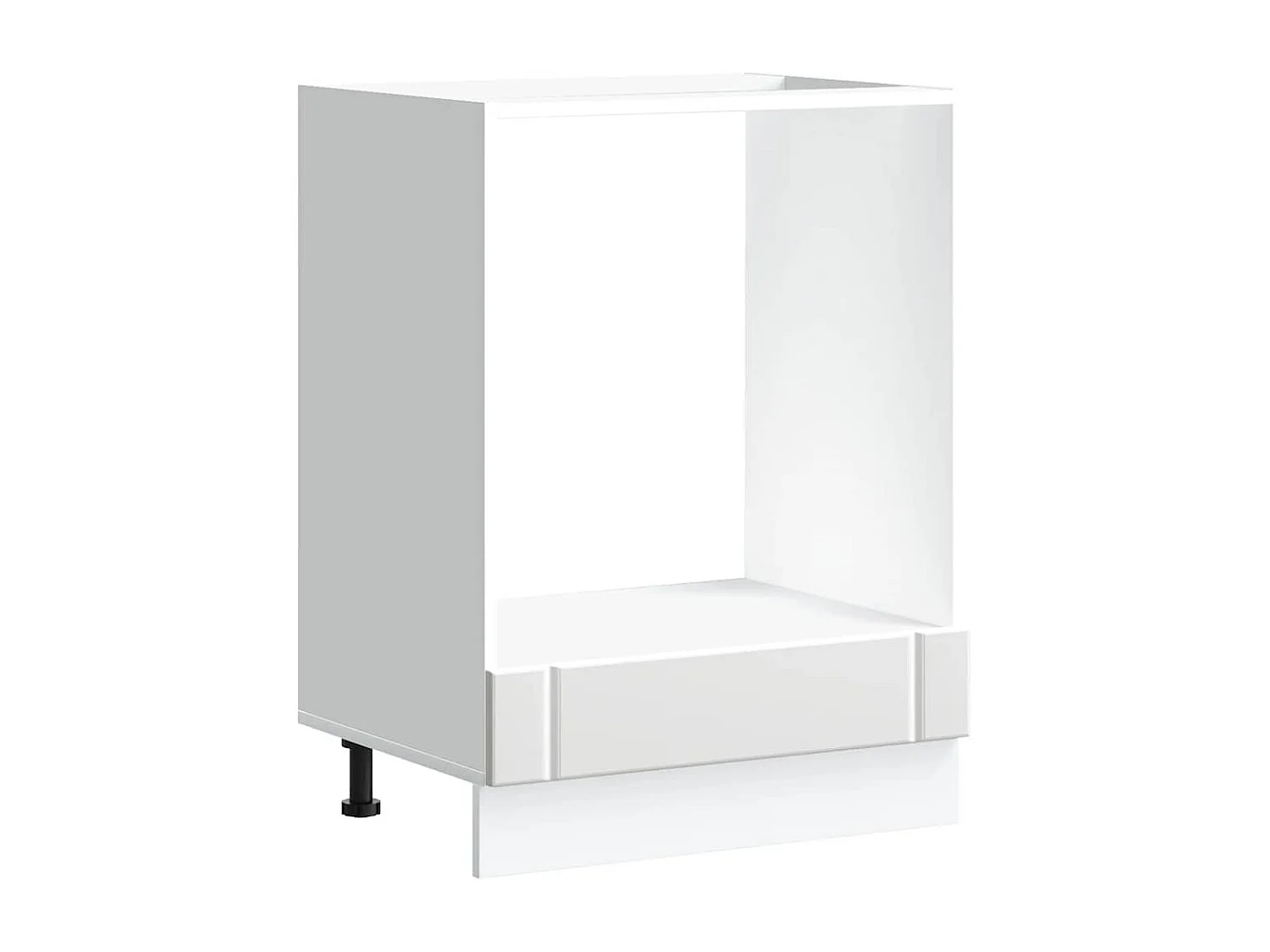 Herdumbauschrank Lucca Weiß Holzwerkstoff