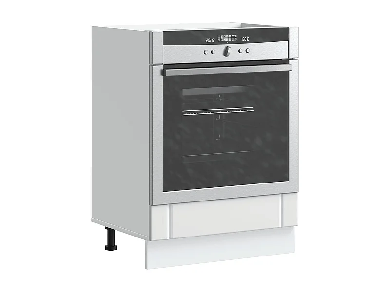 Herdumbauschrank Lucca Weiß Holzwerkstoff