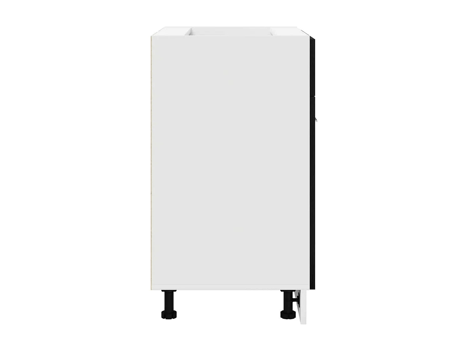 Armoire suspendue avec tiroir Chêne noir 60 x 46 x 81,5 cm