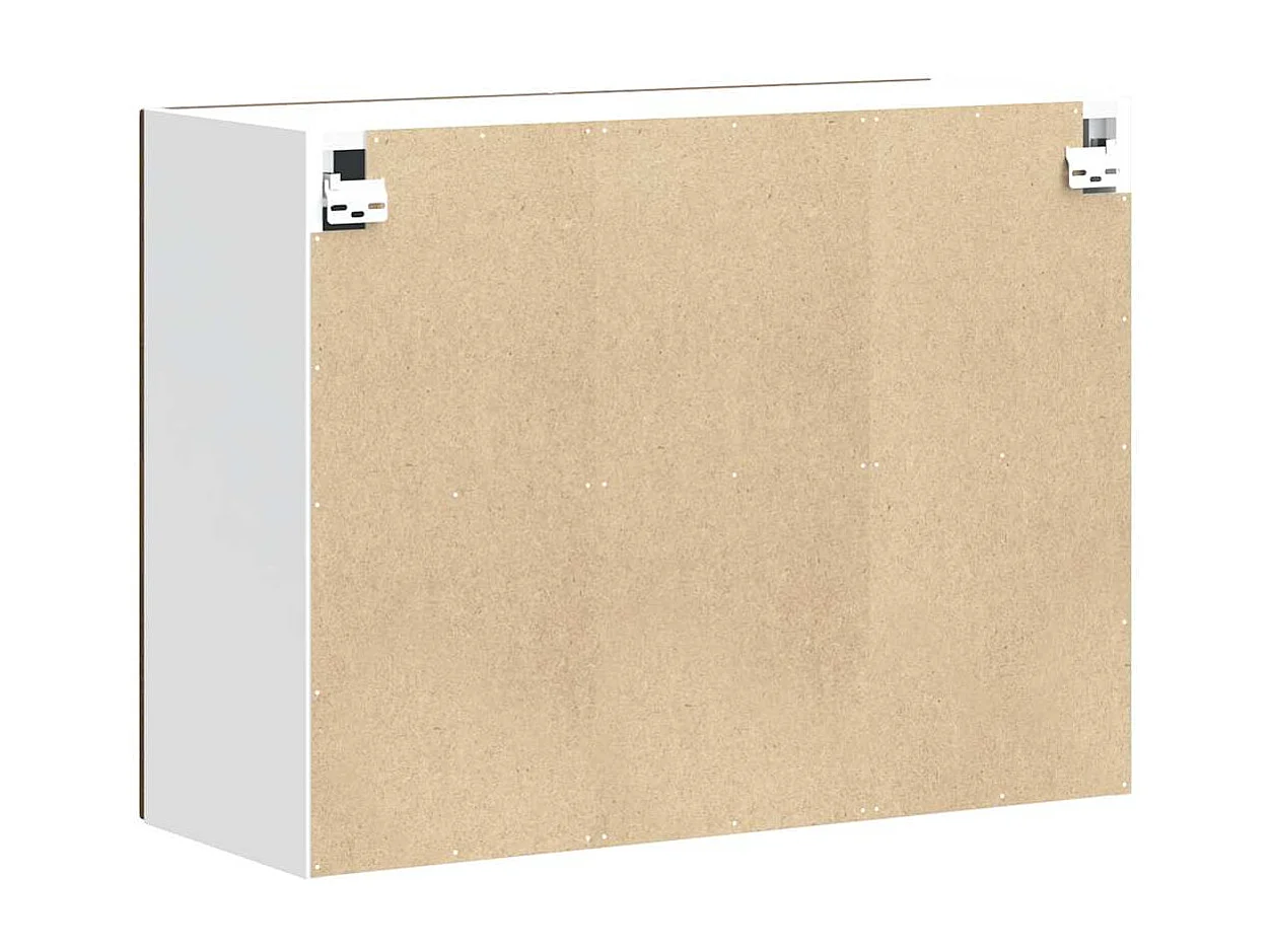 Armario de pared cocina Kalmar madera ingeniería roble marrón