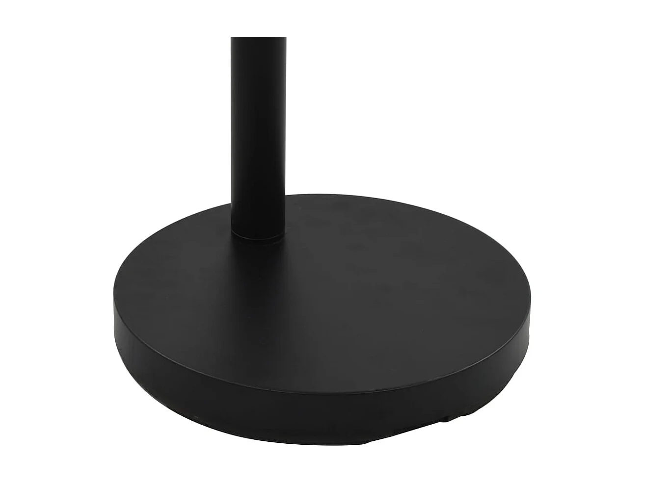 Lampadaire 200 cm 5 x E14 Noir et doré