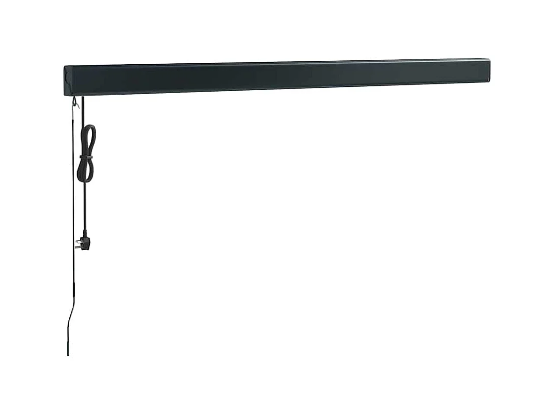 Markise Einziehbar Gelb und Weiß 3x25 m Stoff und Aluminium