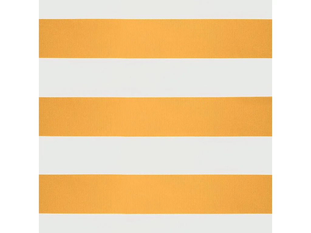 Toldo Retrátil Amarelo e Branco 3x2,5m em Alumínio e Tecido Resistente