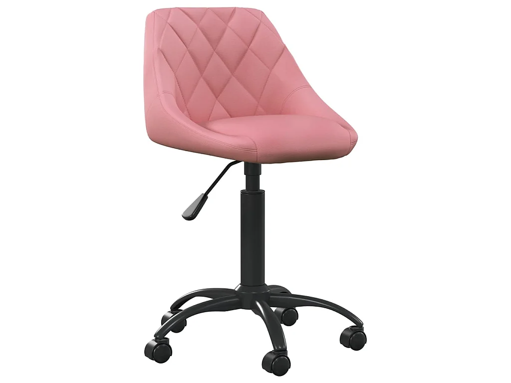 Chaise de bureau Rose Velours