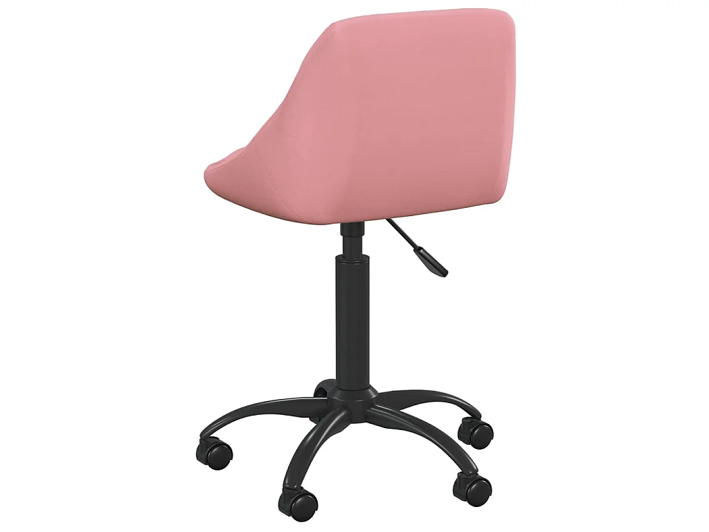 Chaise de bureau Rose Velours