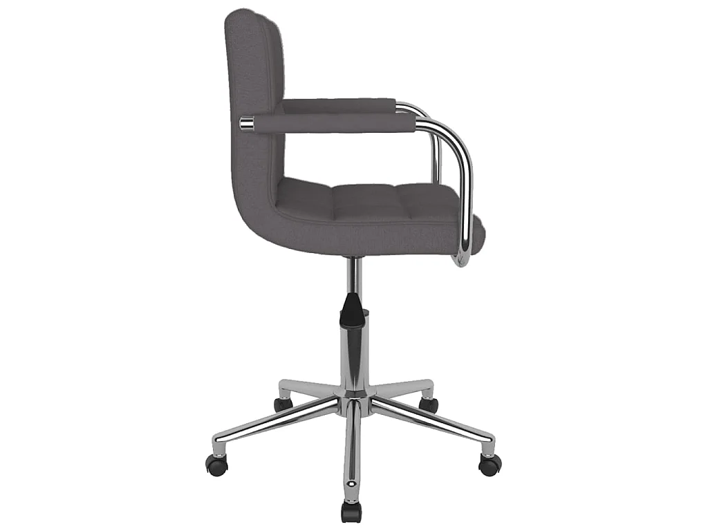 Sedia da Ufficio Girevole Tortora in Tessuto