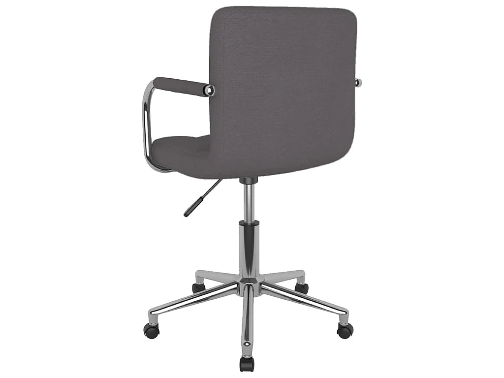 Sedia da Ufficio Girevole Tortora in Tessuto