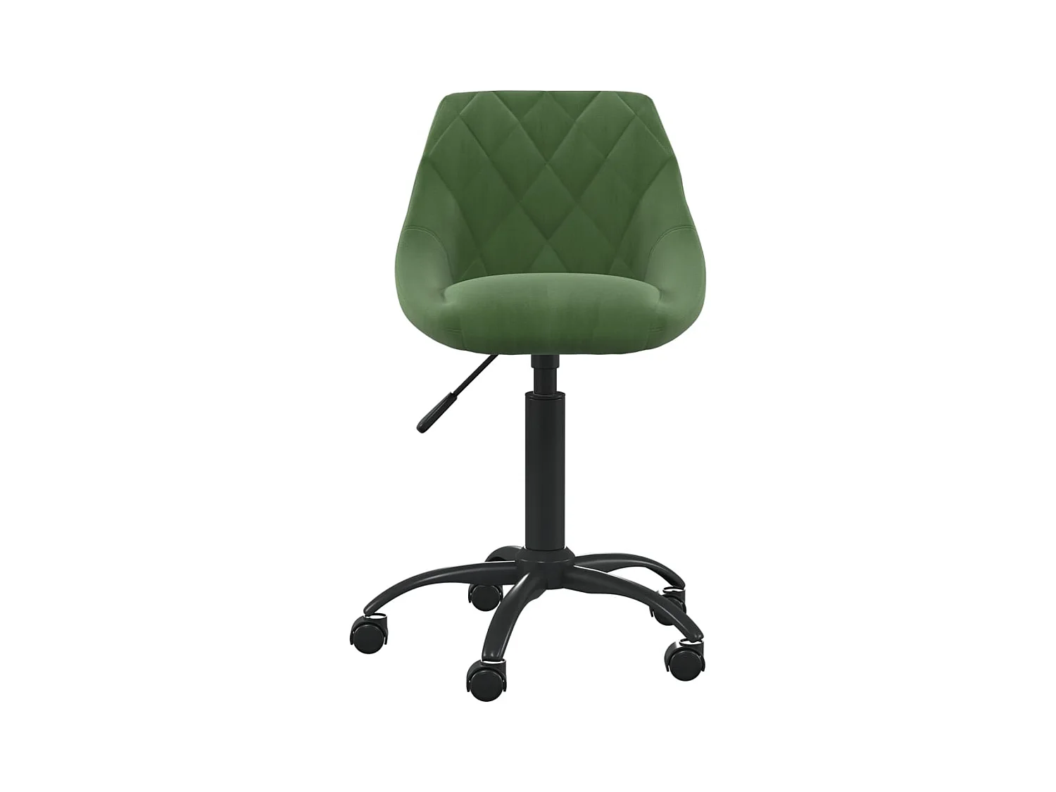 Bürostuhl Dunkelgrün Samt