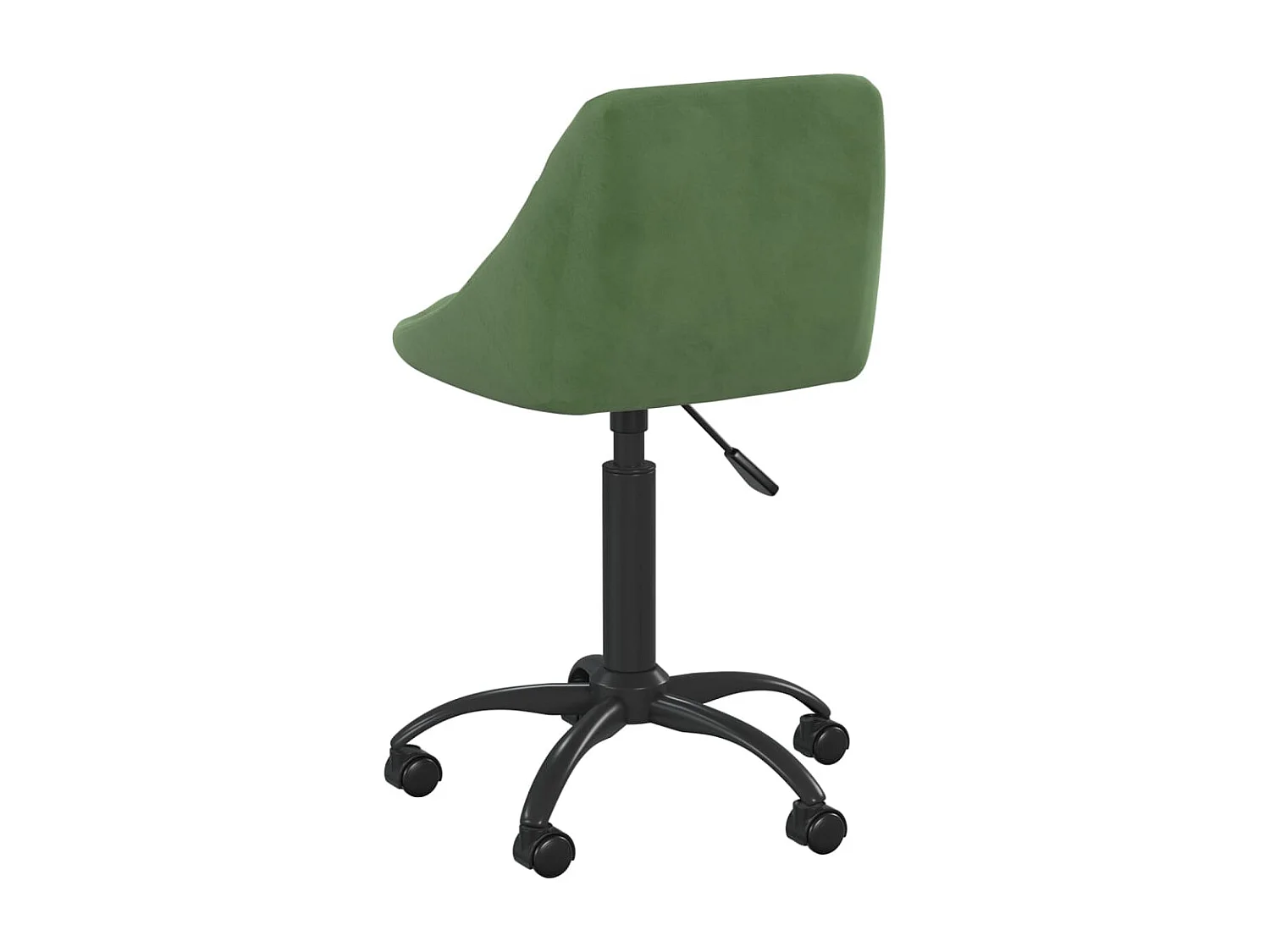 Chaise de bureau Vert foncé Velours