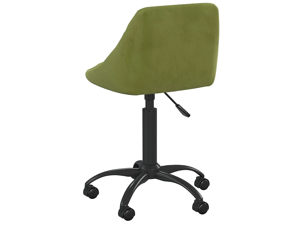 Chaise de bureau Vert clair Velours