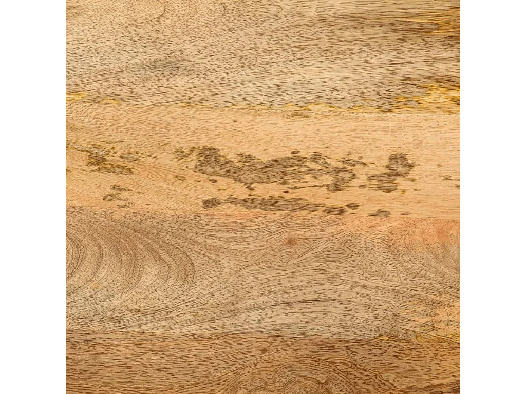Scrivania con Cassetti 105x55x70 cm Legno Massello Mango Ferro