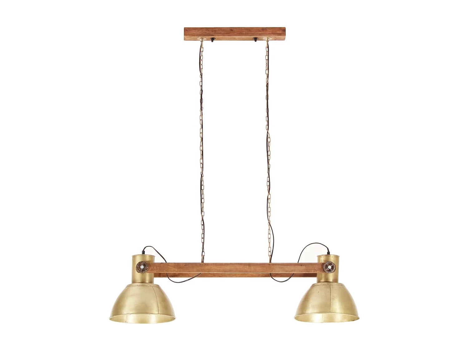 Lámpara colgante industrial 25 W latón 109 cm E27