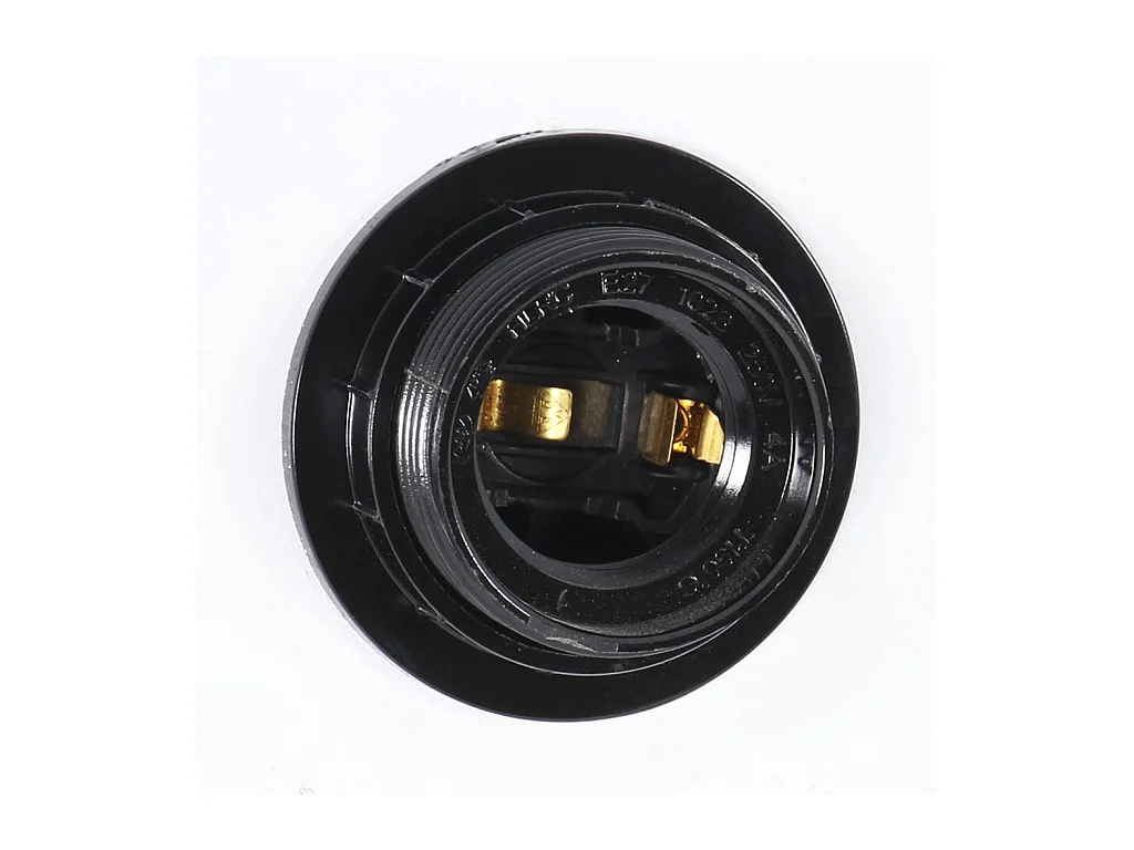 Hängelampe Industriestil 25 W Weiß Rund 40 cm E27