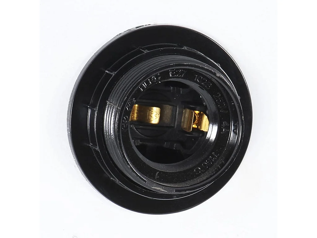 Hängelampe Industriestil 25 W Weiß Rund 40 cm E27