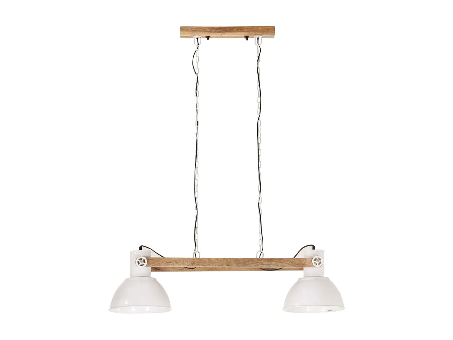 Hängelampe Industriestil 25 W Weiß 109 cm E27