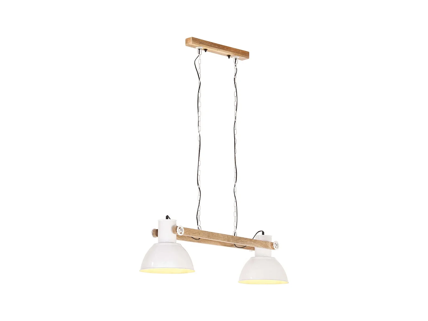 Lampe suspendue industrielle 25 W Blanc 109 cm E27