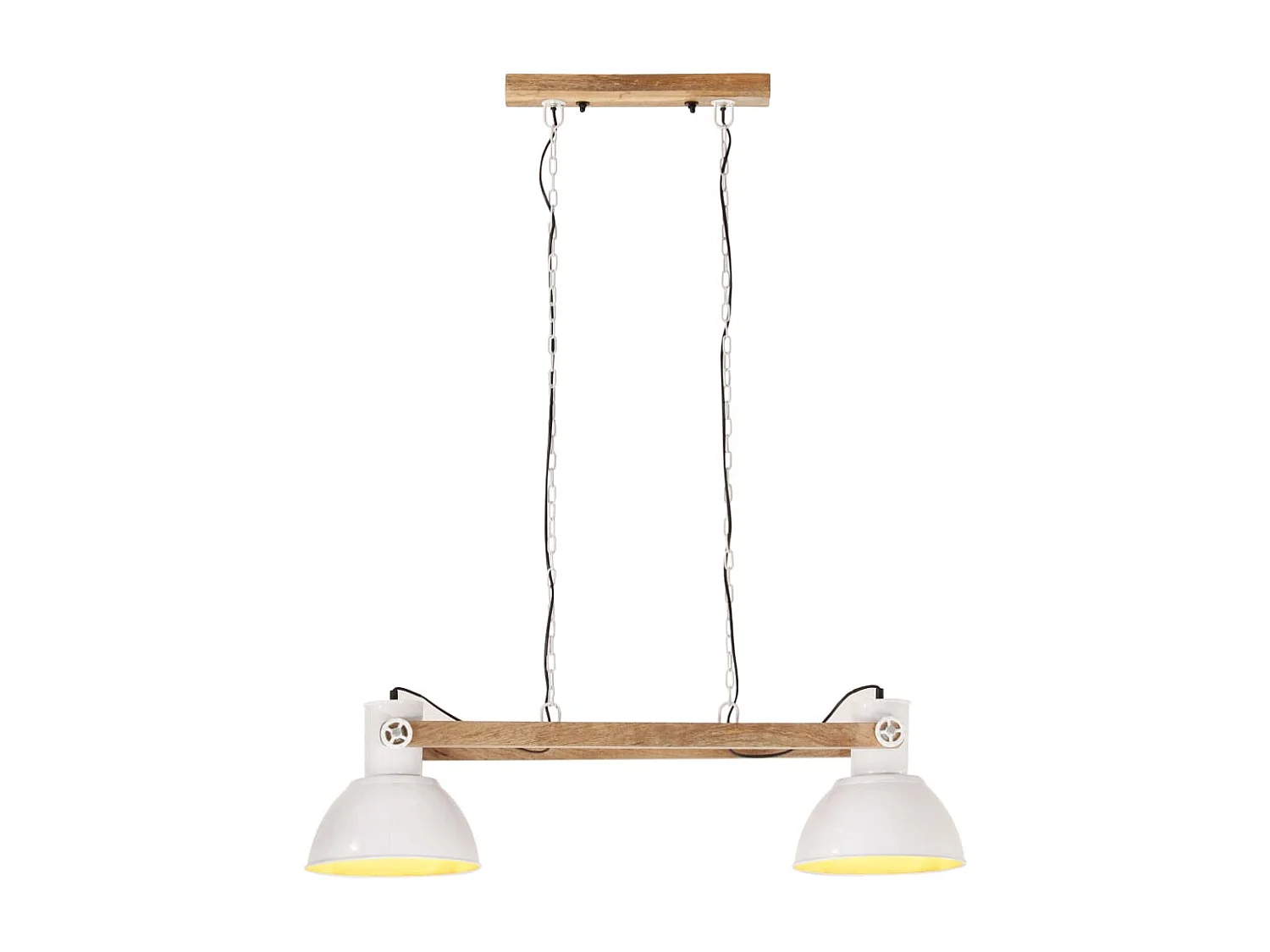 Lampe suspendue industrielle 25 W Blanc 109 cm E27